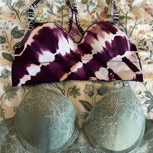 Victoria secret pink and Jessica Simpson Bra bundle